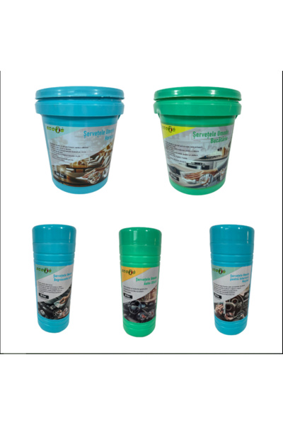 Ecotis Servetele umede pentru suprafete - Pachetul dinamic