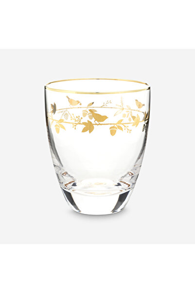 Pip Studio Love Birds Şeffaf Cam Su Bardağı 360 Ml