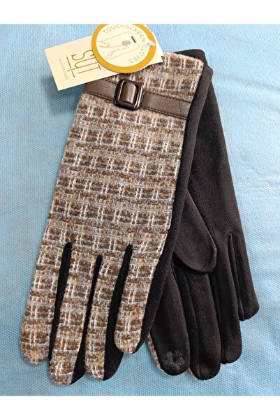 Suyutti ELDİVEN ÖRME YÜN DOKUNMATİK PARMAKLI