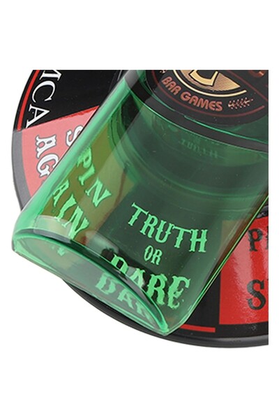 dalip Spin the Bottle Drinking Game, 2-6 players, ABS, 18 x 12 cm, multicolor