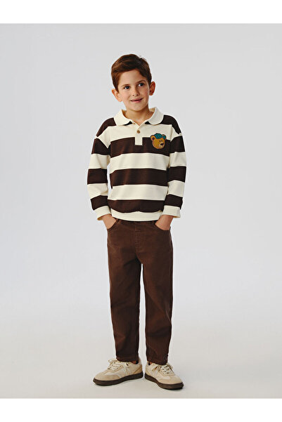 LC Waikiki Sparkling Selections from Shining Store |   Boys' Trousers with Elastic Waist