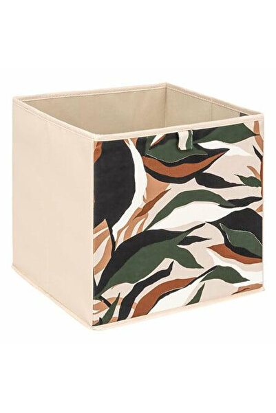 Other Lauria STORAGE BOX 31x31 cm beige with pattern