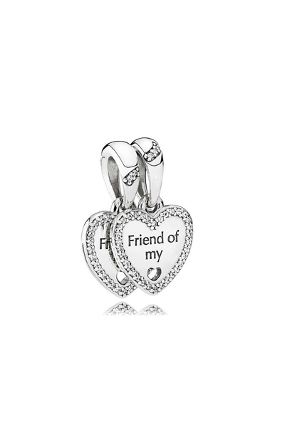 Bijuterii Nadiela Talisman Argint 925, Charm pentru bratari – Friend of my heart