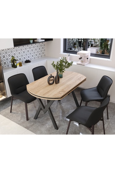 TNC SEHPA TNC RüyaMasa YemekMasası MutfakMasa 70*120 Sonomo