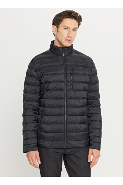 ALTINYILDIZ CLASSICS Μαύρο ανδρικό παλτό ACE008261107_SYH