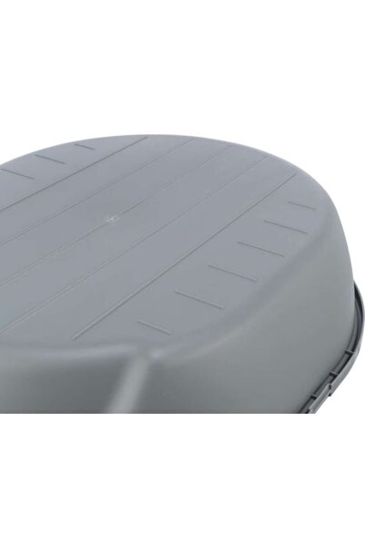 Trixie Cat Litter Tray, Simao, High Rim, 48x30x58 cm, Grey, 40220