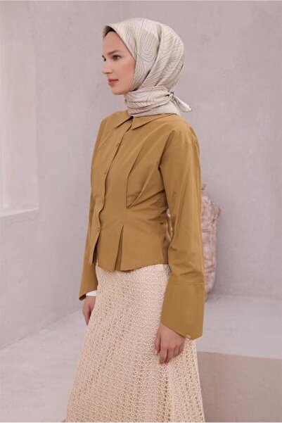 Belli Tivil Pure Silk Scarf 4209 - 80 Αφηρημένο σχέδιο βιζόν