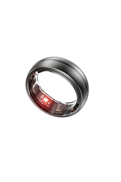 motions Ring / 12 Numara Titanyum Siyah Mat Akıllı Yüzük
