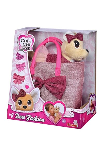 Chi-Chi Papers Плюшена играчка, Chi Chi Love, Чихуахуа с чанта, 20 см