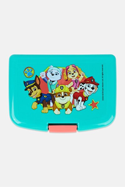 P:OS Handels GmbH Paw Patrol Plastic Lunch Box, Aqua