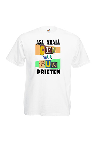 OEM Tricou barbat Asa arata cel mai bun PRIETEN, 100% bumbac