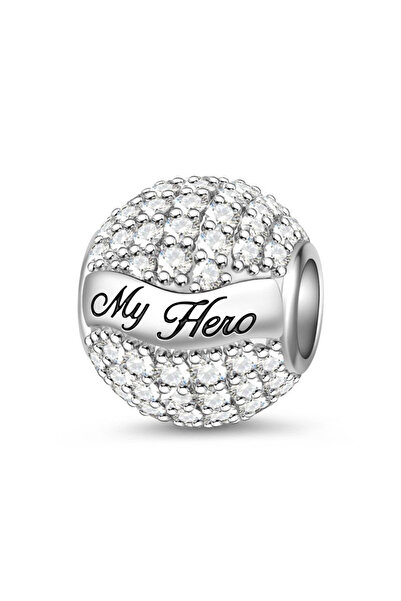 Bijuterii Nadiela Talisman Argint 925, Charm pentru bratari – My Hero