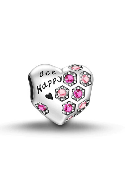 Bijuterii Nadiela Talisman Argint 925, Charm pentru bratari – Bee Happy and s...