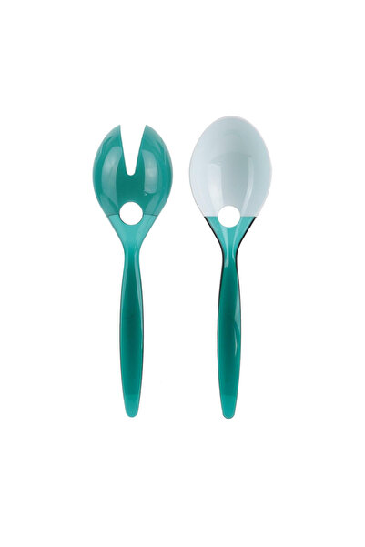 Other Set de tacâmuri pentru salată din plastic, 2 lingurițe de mare