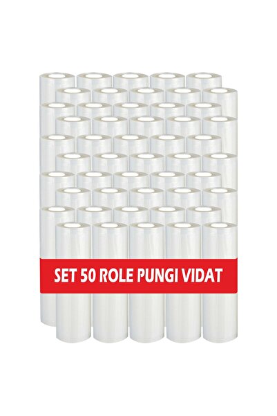 Urgent Horeca Set of 50 rolls of embossed vacuum bags, dimensions 150x5000 mm, thickness 85 microns, Sous Vide preparation