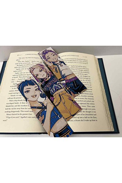 Anka Atolye Kpop Demon Hunters Kitap Ayracı 3'lü Set - K-Pop Temalı Kitap Ayraç