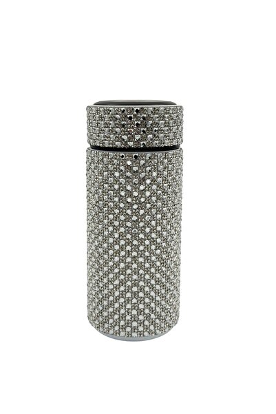 BİNDAWOOD B&D Vaccum Bottle with Decorative Design 280ml , Silver