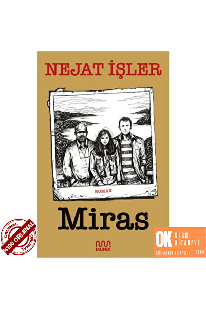 MundiKitap Miras  Nejat İşler (ORJİNALKİTAP )