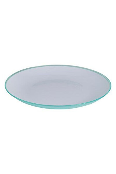Other Aura PLASTIC PLATE white/mint 25.1 cm made of polystyrene