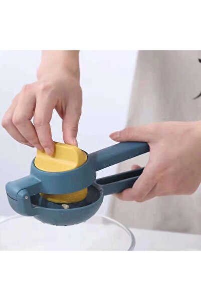 Flippy Manual Citrus Juicer, Flippy, for Lemons and Oranges, Dual Action, Easy to Use, Sturdy ABS Material,