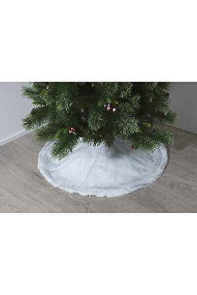 Other CHRISTMAS TREE RUG 90 cm gray FUR made of polyester