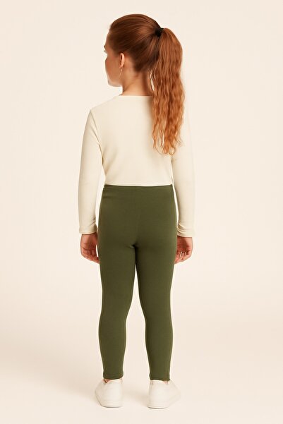 Kyex Girl's Cotton Lycra Camisole Seasonal Leggings