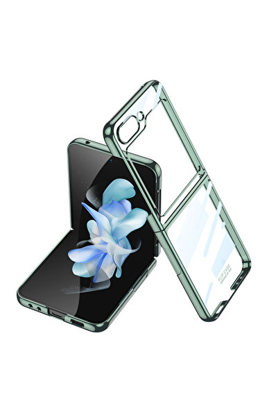 Nezih Case Samsung Galaxy Z Flip 5 Uyumlu Kıpta Full Koruma Lensli Kılıf