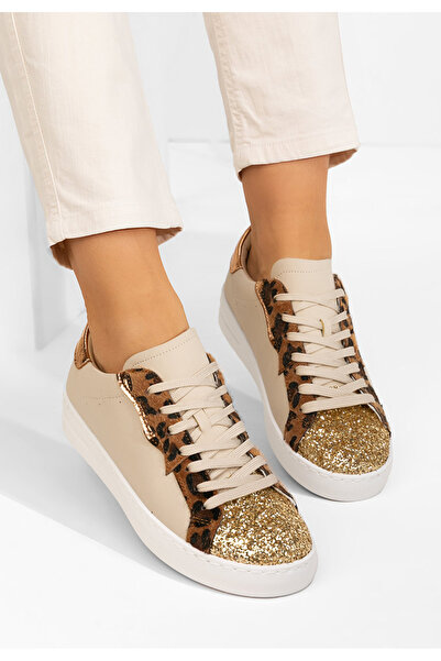 B T Shoes Teniși dama Sanura bej