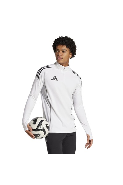 adidas Ανδρικό μπλουζάκι Tiro25c Training White ψηλός λαιμός