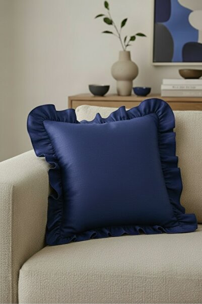 Mery Tekstil Stylish Decorative 100% Cotton Cushion Cover 43x43 cm