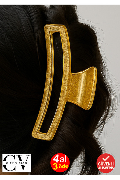 cityvision Silvery Mustard Color Elliptical Model Latch Buckle 11 cm - Stylis...