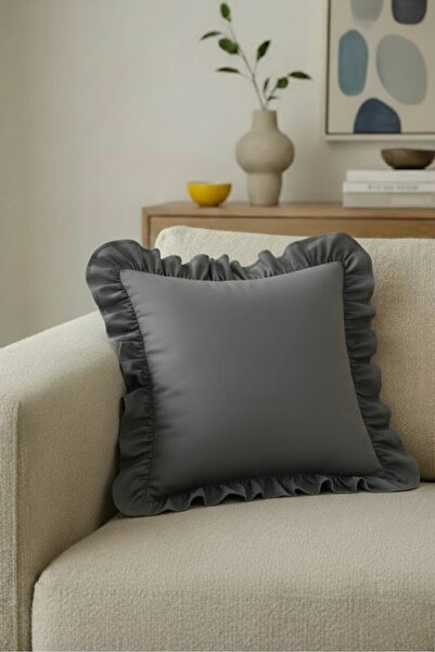 Mery Tekstil Stylish Decorative 100% Cotton Cushion Cover 43x43 cm