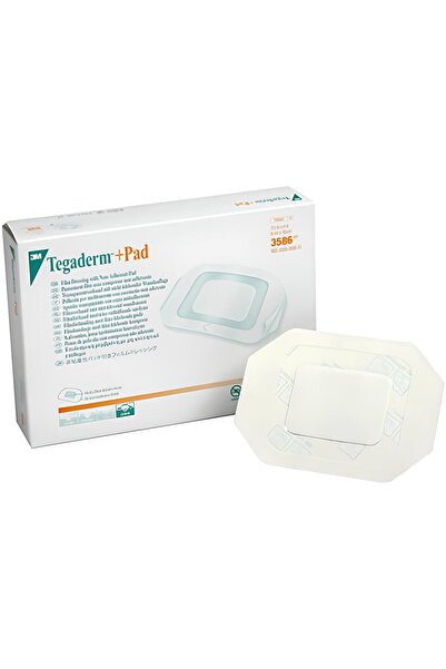 3M 3586E TEGADERM + PAD PANSUMAN ÖRTÜSÜ 9cmx10cm (1 Adet)