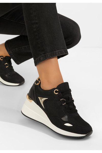 B T Shoes Sneakers γυναικεια Karlie μαύρα