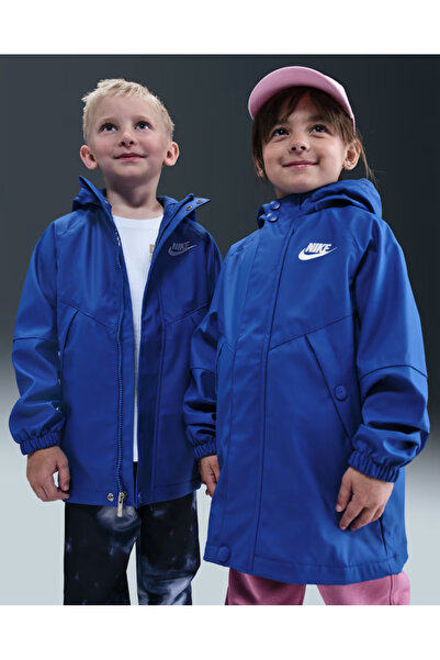 Nike Rain blue jacket boy's jacket raincoat 86m108