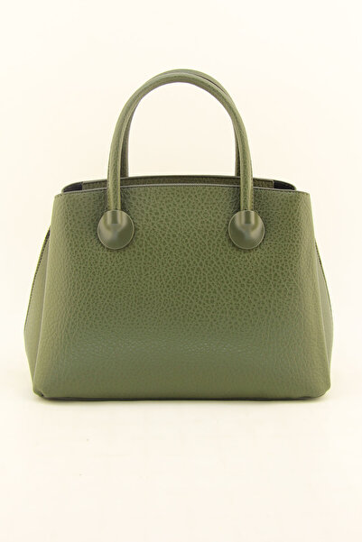 HNB Women's Khaki Molded Hand and Shoulder Bag