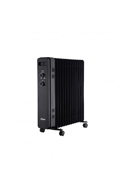 Zilan Electric Radiator Black, 13 Sections, Indicator Light, 2500W