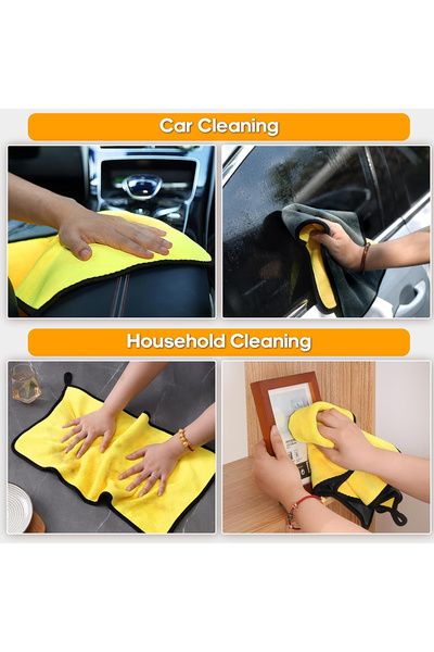 3XR Microfiber Cleaning Cloth - Model 3825, 40x60cm, Highly Absorbent, for Car & Household