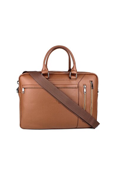 deri,se club Men's Tan Color 15 & 16 Inch Briefcase and Laptop Bag