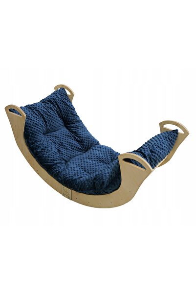 Other Balansoar Montessori din lemn XL mare cu pernă pentru copii, șezlong pliabil PL