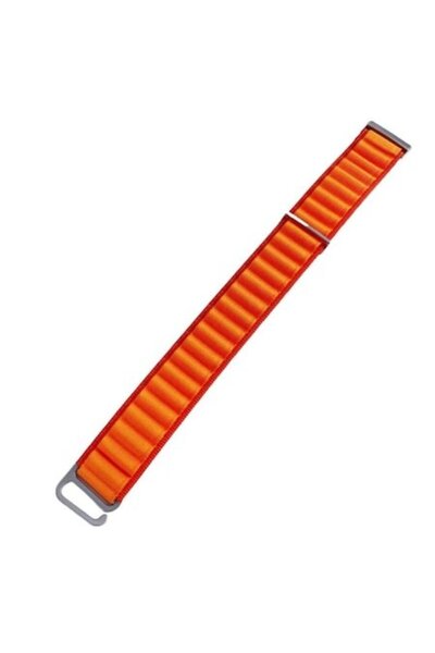 Edman Alpine replacement strap for Fitbit Versa 3, textile, Orange