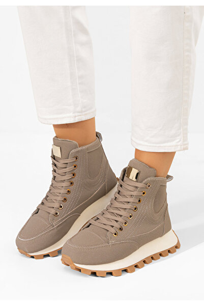 B T Shoes Sneakers γυναικεια Dorineia χακι