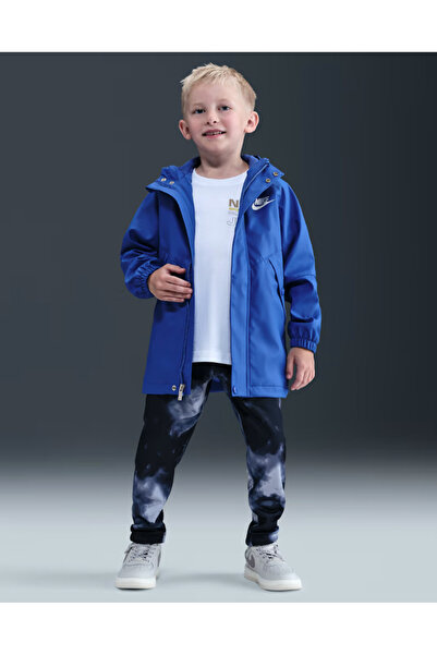 Nike Rain blue jacket boy's jacket raincoat 86m108