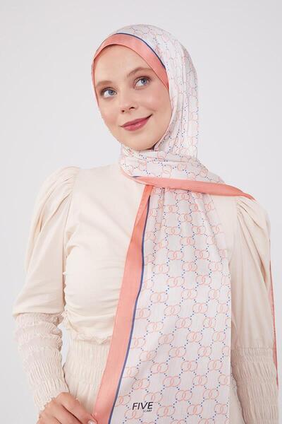 Levidor Salmon Ring Pattern Brand Shawl