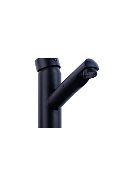 Trendy's Basin mixer, TRENDY S, pull-out shower head, matt black