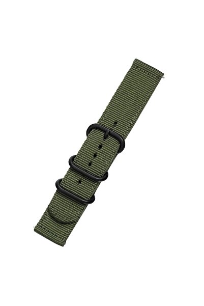 Edman universal replacement strap, 20mm, textile, Green