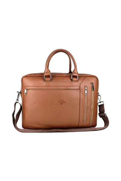 deri,se club Men's Tan Color 15 & 16 Inch Briefcase and Laptop Bag