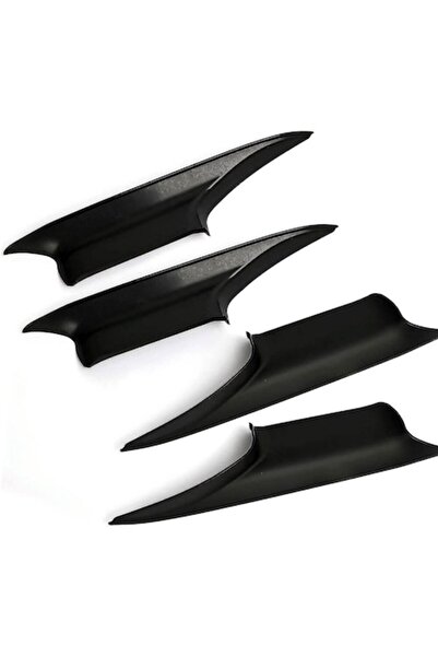 MOTOR10 Set de 4 mânere interioare uși pentru BMW Seria 7 F01/F02/F04 (Negru)