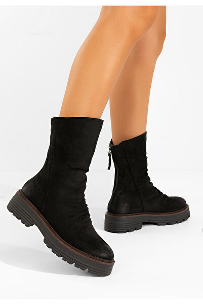B T Shoes Γυναικείες Μπότες Tavresa Μαύρα