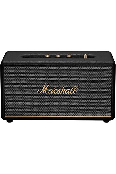 Marshall Stanmore III 50W Premium Home Wireless Speaker with Bluetooth 5.2 and Multiple Inputs - Bla